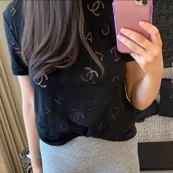 Chanel knit tee
